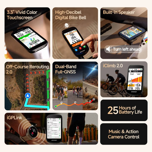 iGPSPORT BSC500 GPS Bike Computer