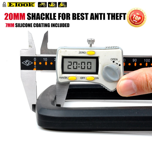 ETOOK ET500 Steel U-Lock