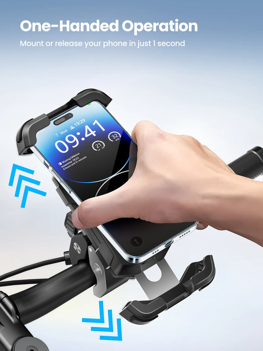 Anti-Vibration Handlebar Phone Mount