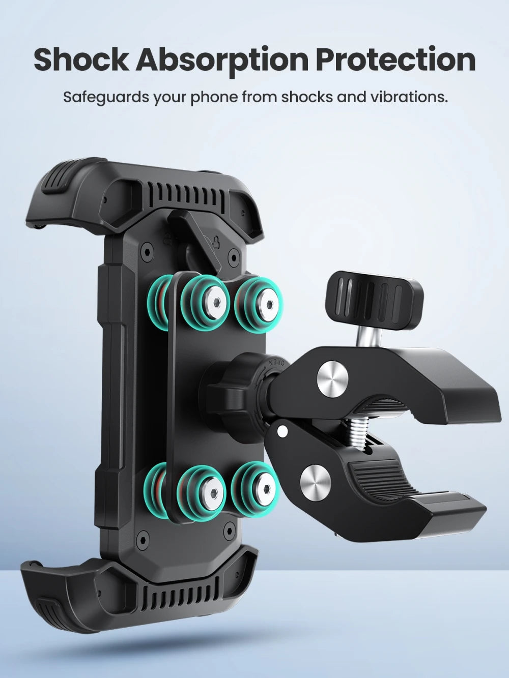 Anti-Vibration Handlebar Phone Mount