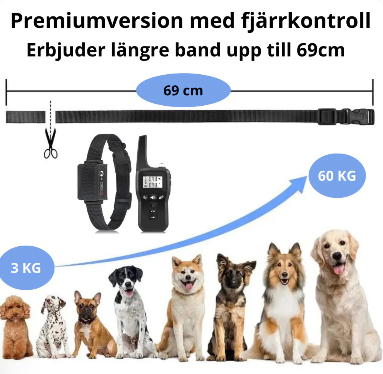 TystaHund - Antiskäll halsband
