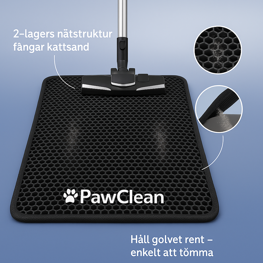 PawClean™ - Kattsandsmatta