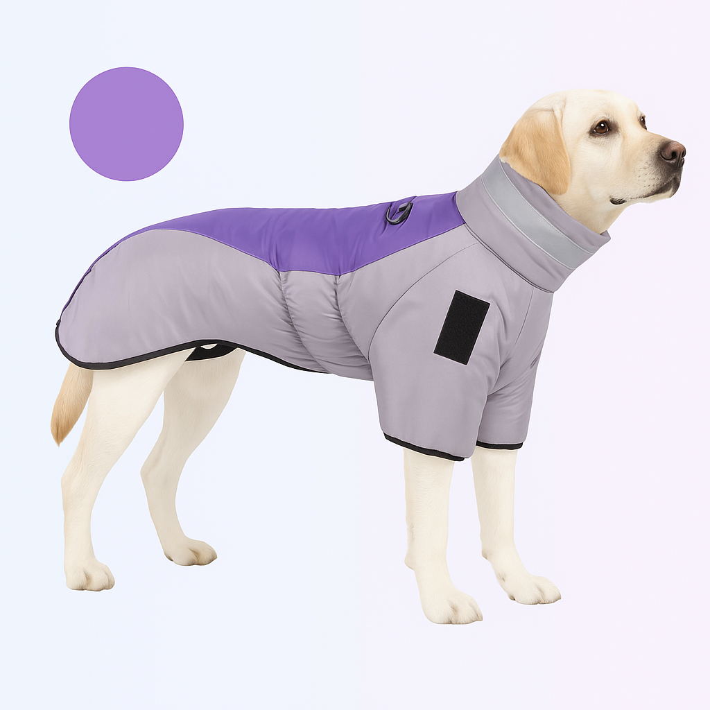 Vintertäcke för Stora Hundar- Håller Hunden Varm & Torr