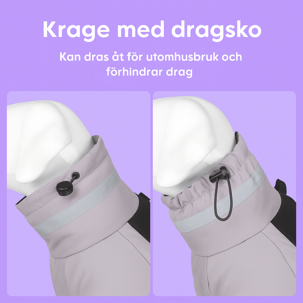 Vintertäcke för Stora Hundar- Håller Hunden Varm & Torr