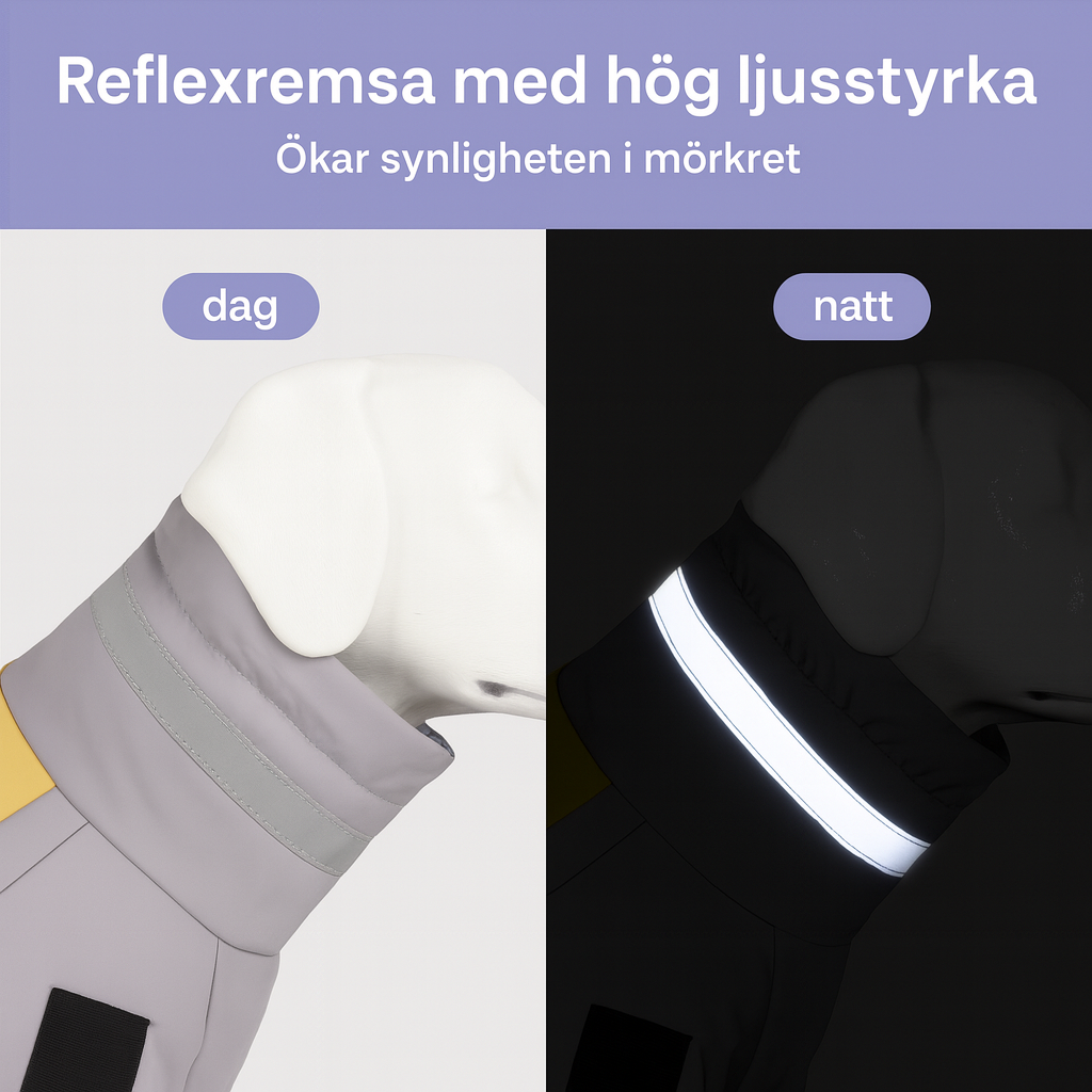 Vintertäcke för Stora Hundar- Håller Hunden Varm & Torr