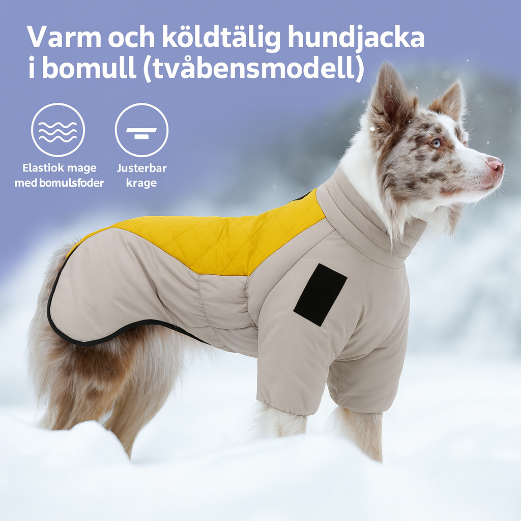 Vintertäcke för Stora Hundar- Håller Hunden Varm & Torr