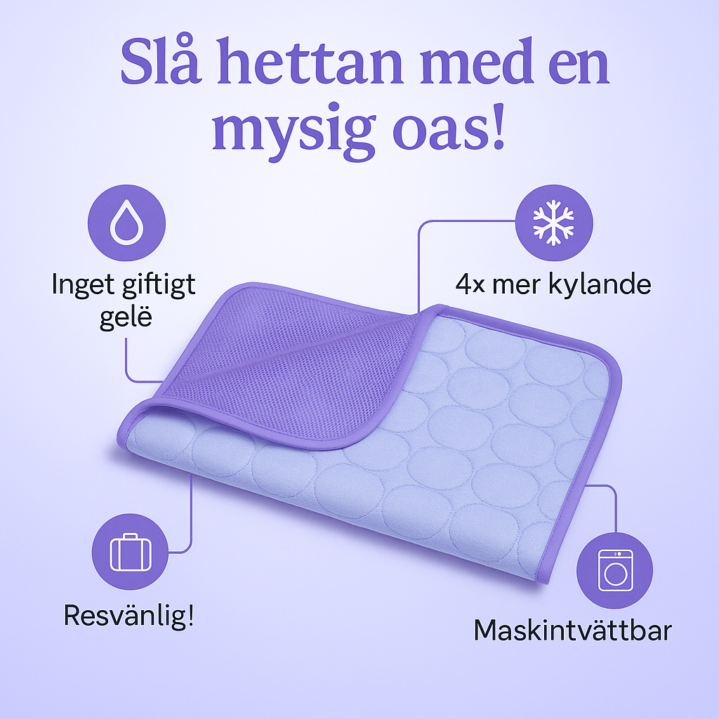 CoolPaw Mat – Kylmatta för hundar och katter