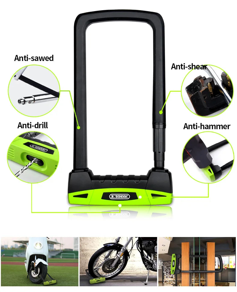 ETOOK ET500 Steel U-Lock