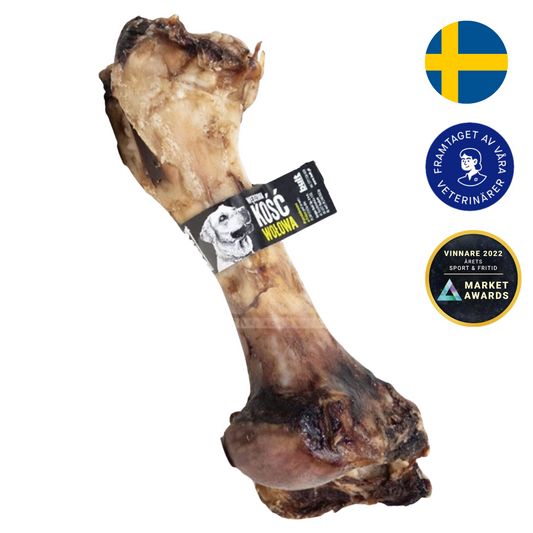 Tuggben Nötkött 170g för medelstora stora hundar