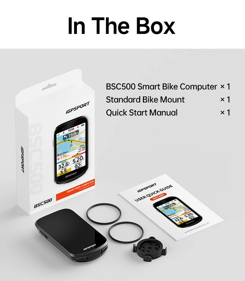 iGPSPORT BSC500 GPS Bike Computer