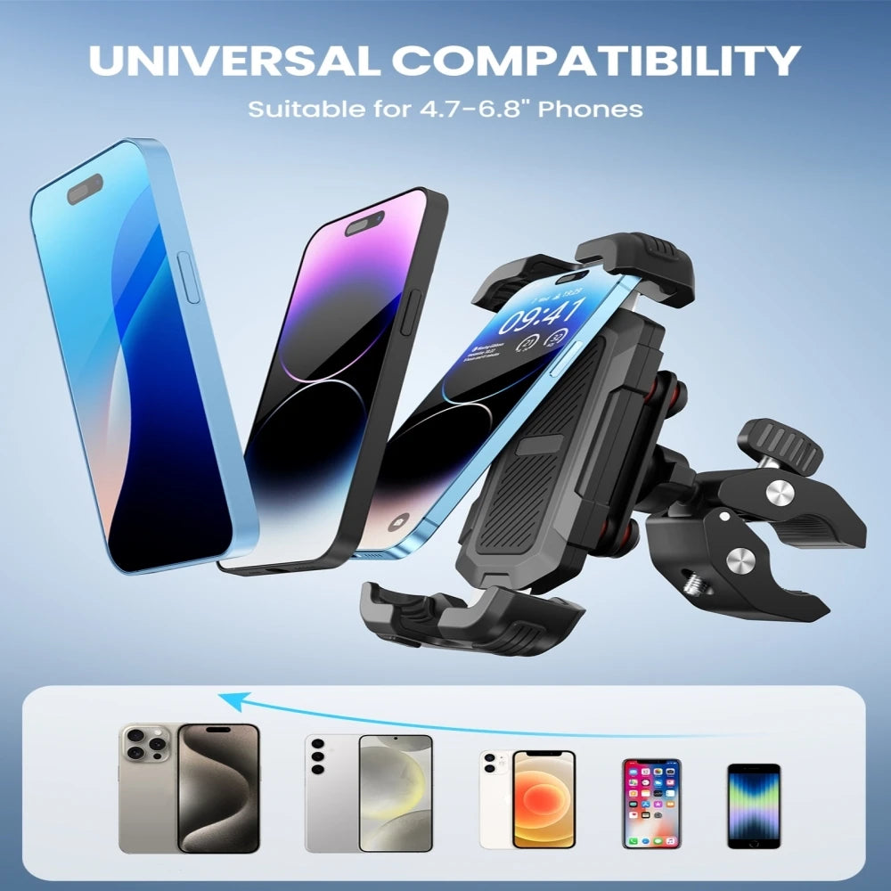 Anti-Vibration Handlebar Phone Mount