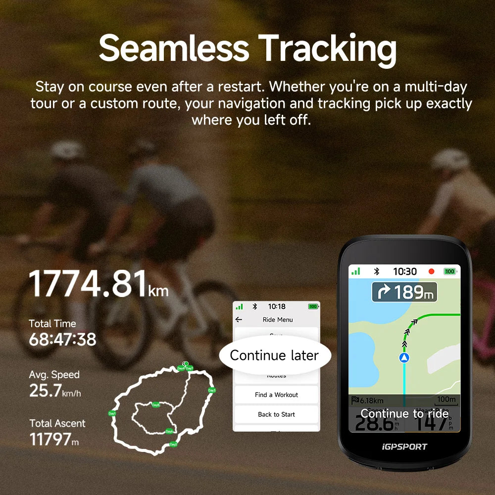 iGPSPORT BSC500 GPS Bike Computer