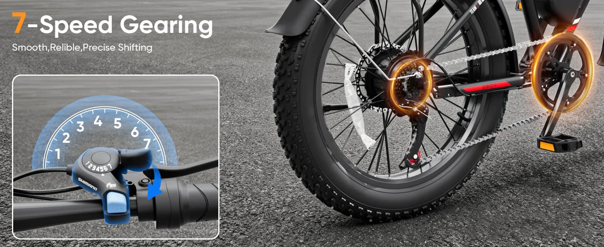 Spacewalk EB011 26-Inch Fat Tire E-Bike
