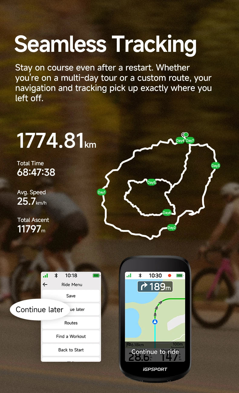 iGPSPORT BSC500 GPS Bike Computer