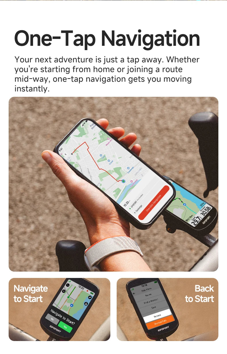 iGPSPORT BSC500 GPS Bike Computer