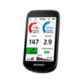 White iGPSPORT BSC500 GPS bike computer with color touchscreen