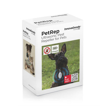 Rechargeable Ultrasound Parasite Repellent for Pets PetRep InnovaGoods-1